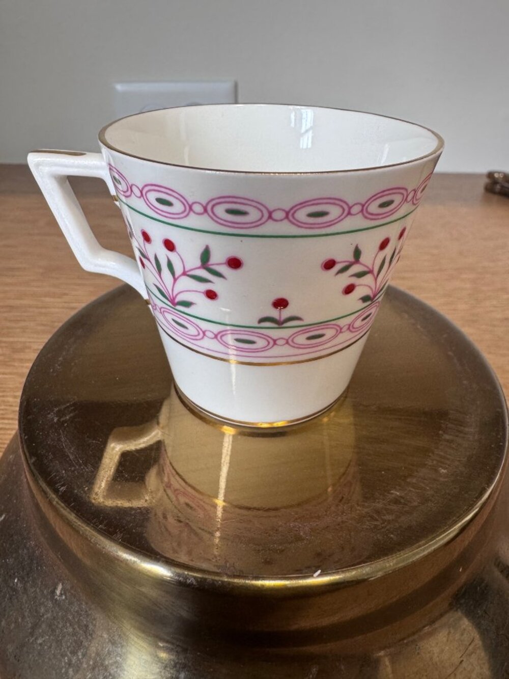 Royal Crown Derby “Brittany” Demitasse Cup Bone China England